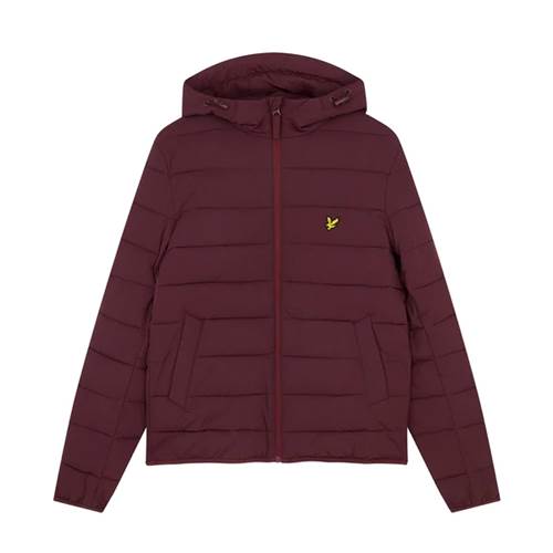 Lightweight Puffer Jacket burgundy